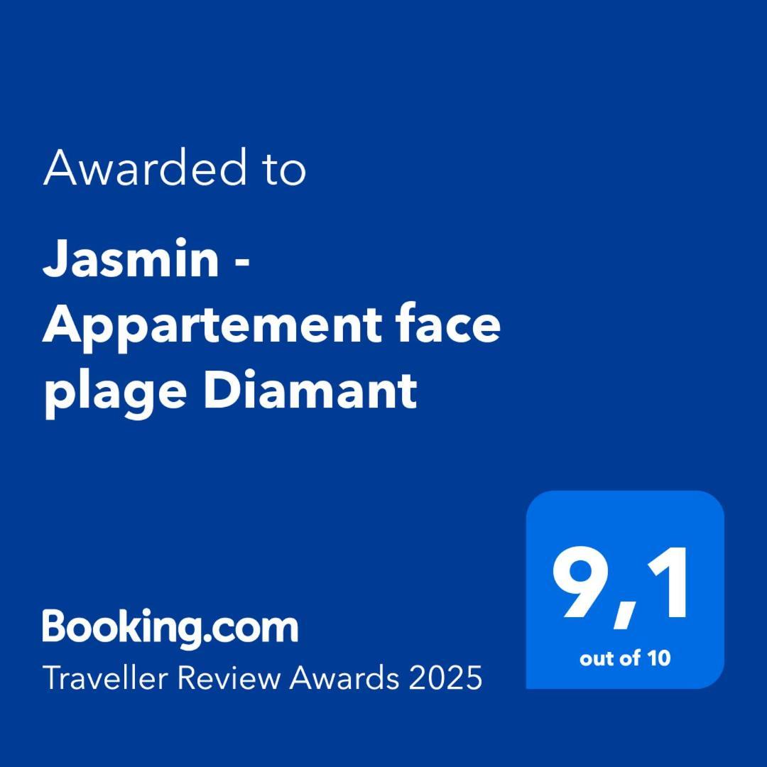 Jasmin - Appartement Face Plage Diamant Le Diamant Kültér fotó